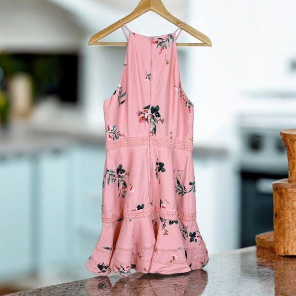 NWT Keepsake Flare Mini Dress Dusty Pink - Picture 3 of 4